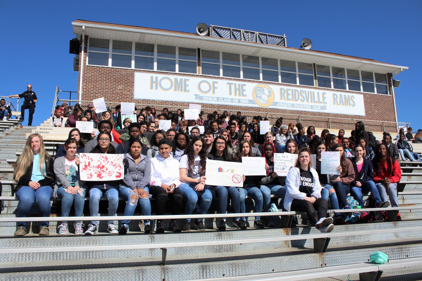 Reidsville High School Walkout